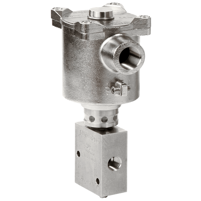 Bifold Direct-Acting Solenoid Valve, FP06P 3/2 Standard